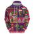 Hawaiian Christmas Hoodie - Mele Kalikimaka Island Holiday Vibes - Pink Purple