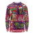 Hawaiian Christmas Long Sleeve Shirt - Mele Kalikimaka Island Holiday Vibes - Pink Purple