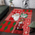 Australian Christmas Area Rug - Santa Koala Kangaroo and Holiday Cheer