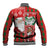 Australian Christmas Baseball Jacket - Santa Koala Kangaroo and Holiday Cheer