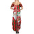 Australian Christmas Family Matching Summer Maxi Dress and Hawaiian Shirt - Santa Koala Kangaroo and Holiday Cheer