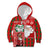 Australian Christmas Kid Hoodie - Santa Koala Kangaroo and Holiday Cheer