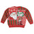 Australian Christmas Kid Ugly Christmas Sweater - Santa Koala Kangaroo and Holiday Cheer