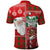 Australian Christmas Polo Shirt - Santa Koala Kangaroo and Holiday Cheer