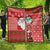 Australian Christmas Quilt - Santa Koala Kangaroo and Holiday Cheer