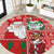 Australian Christmas Round Carpet - Santa Koala Kangaroo and Holiday Cheer