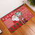 Australian Christmas Rubber Doormat - Santa Koala Kangaroo and Holiday Cheer