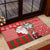 Australian Christmas Rubber Doormat - Santa Koala Kangaroo and Holiday Cheer