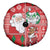 Australian Christmas Spare Tire Cover - Santa Koala Kangaroo and Holiday Cheer