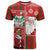 Australian Christmas T Shirt - Santa Koala Kangaroo and Holiday Cheer