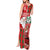 Australian Christmas Tank Maxi Dress - Santa Koala Kangaroo and Holiday Cheer