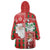 Australian Christmas Wearable Blanket Hoodie - Santa Koala Kangaroo and Holiday Cheer