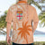 Bula Fiji Hawaiian Shirt Tropical Flower and Tapa Pattern Peach Fuzz Color LT03 - Polynesian Pride