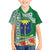 Fiji Natabua High School Hawaiian Shirt Tropical Flower and Tapa Pattern Green Style LT03 - Polynesian Pride