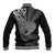 New Zealand Valentine Day Baseball Jacket Aotearoa Warrior and Woman Love Heart Silver Fern Koru LT03 - Polynesian Pride