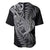 New Zealand Valentine Day Baseball Jersey Aotearoa Warrior and Woman Love Heart Silver Fern Koru LT03 - Polynesian Pride