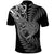 New Zealand Valentine Day Polo Shirt Aotearoa Warrior and Woman Love Heart Silver Fern Koru LT03 - Polynesian Pride