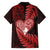 New Zealand Valentine Day Hawaiian Shirt Aotearoa Warrior and Woman Love Story Silver Fern Koru Red Style LT03 - Polynesian Pride