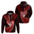 New Zealand Valentine Day Zip Hoodie Aotearoa Warrior and Woman Love Story Silver Fern Koru Red Style LT03 - Polynesian Pride