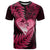 New Zealand Valentine Day T Shirt Aotearoa Warrior Love Story Silver Fern Koru Pink Style LT03 Pink - Polynesian Pride