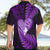 New Zealand Valentine Day Hawaiian Shirt Aotearoa Warrior Love Story Silver Fern Koru Purple Style LT03 - Polynesian Pride