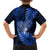 New Zealand Valentine Day Hawaiian Shirt Aotearoa Warrior Love Story Silver Fern Koru Blue Style LT03 - Polynesian Pride