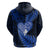 New Zealand Valentine Day Hoodie Aotearoa Warrior Love Story Silver Fern Koru Blue Style LT03 - Polynesian Pride