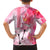 Hawaiian Cocktail Valentine Day Family Matching Long Sleeve Bodycon Dress and Hawaiian Shirt Hibiscus Kakau Pattern Pink Version LT03 - Polynesian Pride