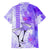 Hawaiian Cocktail Valentine Day Hawaiian Shirt Hibiscus Kakau Pattern Purple Version LT03 - Polynesian Pride