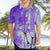 Hawaiian Cocktail Valentine Day Hawaiian Shirt Hibiscus Kakau Pattern Purple Version LT03 - Polynesian Pride