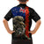 New Zealand Kiwi Soldier ANZAC Family Matching Puletasi and Hawaiian Shirt Red Poppy Flower and Silver Fern Pattern LT03 - Polynesian Pride