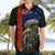 New Zealand Kiwi Soldier ANZAC Hawaiian Shirt Red Poppy Flower and Silver Fern Pattern LT03 - Polynesian Pride