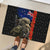 New Zealand Kiwi Soldier ANZAC Rubber Doormat Red Poppy Flower and Silver Fern Pattern LT03 - Polynesian Pride