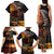 Slouch Hat and Biscuits ANZAC Family Matching Tank Maxi Dress and Hawaiian Shirt with Soldier Silver Fern LT03 - Polynesian Pride