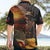 Slouch Hat and Biscuits ANZAC Hawaiian Shirt with Soldier Silver Fern LT03 - Polynesian Pride