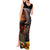 Slouch Hat and Biscuits ANZAC Tank Maxi Dress with Soldier Silver Fern LT03 - Polynesian Pride