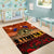 The Rising Sun Badge ANZAC Area Rug Last Post Field of Poppy Starry Night Style LT03 - Polynesian Pride