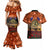 The Rising Sun Badge ANZAC Couples Matching Mermaid Dress and Hawaiian Shirt Last Post Field of Poppy Starry Night Style LT03 - Polynesian Pride