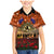 The Rising Sun Badge ANZAC Family Matching Mermaid Dress and Hawaiian Shirt Last Post Field of Poppy Starry Night Style LT03 Son's Shirt Black - Polynesian Pride