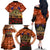 The Rising Sun Badge ANZAC Family Matching Off Shoulder Long Sleeve Dress and Hawaiian Shirt Last Post Field of Poppy Starry Night Style LT03 - Polynesian Pride