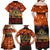 The Rising Sun Badge ANZAC Family Matching Off Shoulder Maxi Dress and Hawaiian Shirt Last Post Field of Poppy Starry Night Style LT03 - Polynesian Pride