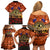 The Rising Sun Badge ANZAC Family Matching Off Shoulder Short Dress and Hawaiian Shirt Last Post Field of Poppy Starry Night Style LT03 - Polynesian Pride