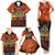 The Rising Sun Badge ANZAC Family Matching Tank Maxi Dress and Hawaiian Shirt Last Post Field of Poppy Starry Night Style LT03 - Polynesian Pride