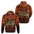 The Rising Sun Badge ANZAC Hoodie Last Post Field of Poppy Starry Night Style LT03 - Polynesian Pride