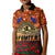 The Rising Sun Badge ANZAC Kid Polo Shirt Last Post Field of Poppy Starry Night Style LT03 Kid Black - Polynesian Pride