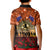 The Rising Sun Badge ANZAC Kid Polo Shirt Last Post Field of Poppy Starry Night Style LT03 - Polynesian Pride