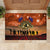 The Rising Sun Badge ANZAC Rubber Doormat Last Post Field of Poppy Starry Night Style LT03 - Polynesian Pride