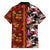 Pan-Pacific Festival Family Matching Off Shoulder Maxi Dress and Hawaiian Shirt Hawaiian Tribal and Japanese Pattern Together Culture