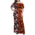 Pan-Pacific Festival Family Matching Off Shoulder Maxi Dress and Hawaiian Shirt Hawaiian Tribal and Japanese Pattern Together Culture