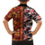 Pan-Pacific Festival Family Matching Puletasi and Hawaiian Shirt Hawaiian Tribal and Japanese Pattern Together Culture